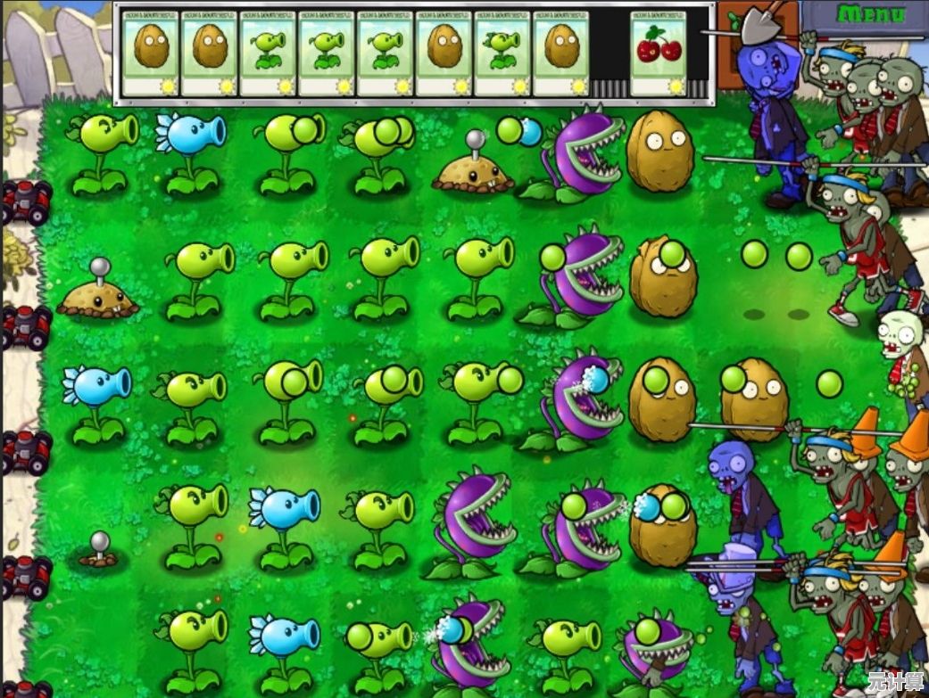 策略与趣味并存,植物大战僵尸1高清版不来挑战一下吗? 策略与趣味并存,植物大战僵尸1高清版不来挑战一下吗?