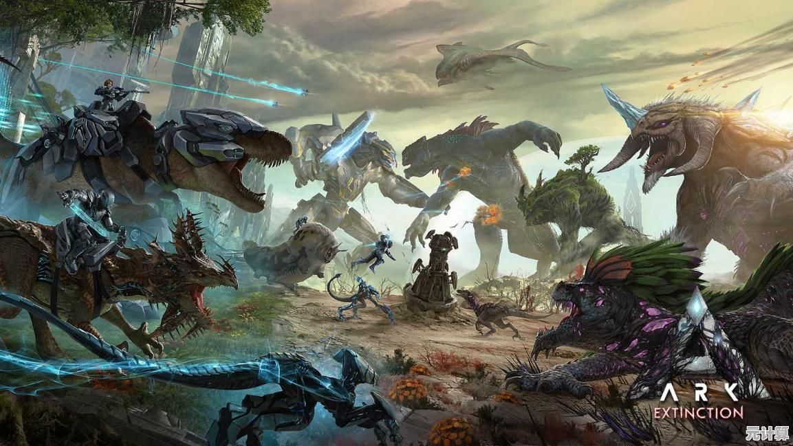 还在玩原版？方舟生存进化终极移动版整合五大扩展包，不来试试看？