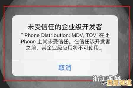 解决未受信任企业级开发者权限的合法途径与实操指南