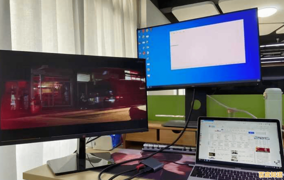 轻松扩展笔记本屏幕，外接显示器带来广阔视野与高效办公新体验！