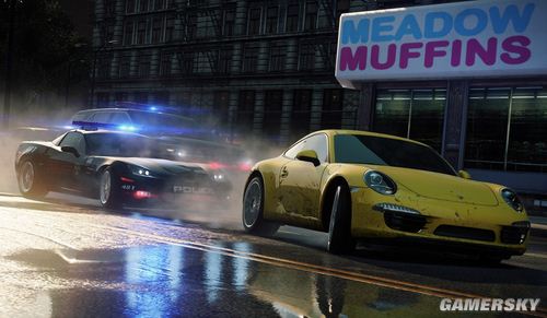 还记得与警车狂野追逐的刺激吗？极品飞车9最高通缉》手游版重现经典！