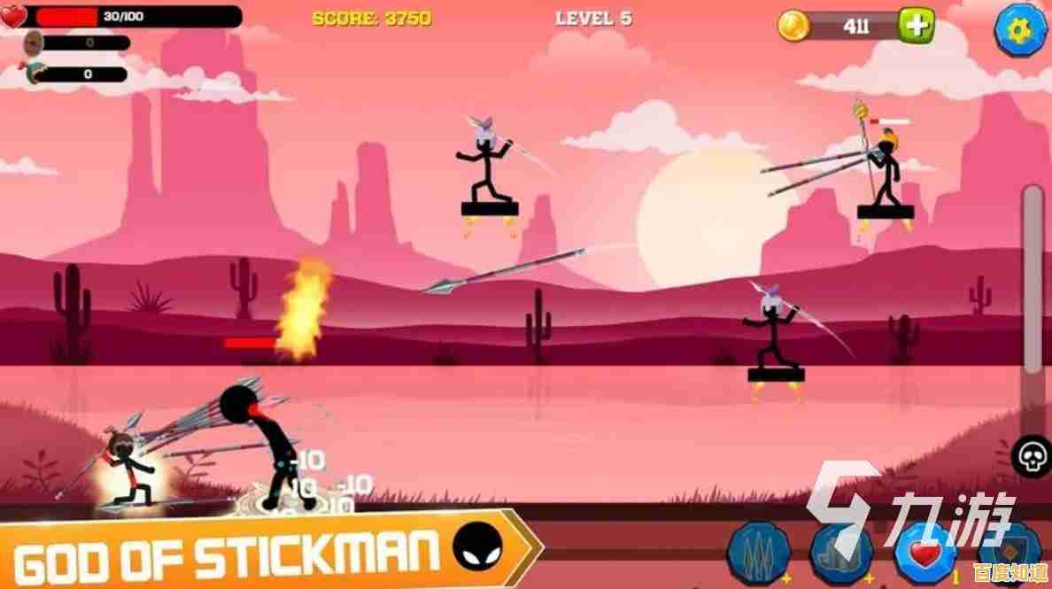 想体验火柴人的奇幻冒险？弓箭传说国际服》等你来战！